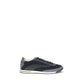 Brunello Cucinelli Blue Suede Leather Athletic Sneakers