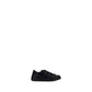 Valentino Garavani Black Calf Leather Bos Taurus Athletic Sneakers