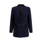 Blazé Milano Blue Wool Oves Aries Blazer