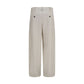 Brunello Cucinelli Beige Wool Oves Aries Dress Pants