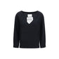 Extreme Cashmere Black Cashmere Sweater