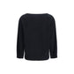 Extreme Cashmere Black Cashmere Sweater