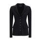 Dolce & Gabbana Black Wool Oves Aries Full-Length Jacket
