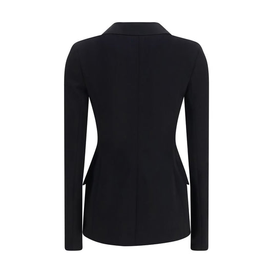 Dolce & Gabbana Black Wool Oves Aries Full-Length Jacket
