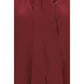 Jacob Cohen Bordeaux Silk Blouse
