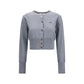 Vivienne Westwood Gray Cotton Cardigan
