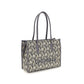 Coccinelle Gray Fabric Shoulder Bag