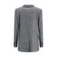 Dolce & Gabbana Gray Wool Oves Aries Blazer