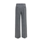 Dolce & Gabbana Gray Wool Oves Aries Dress Pants