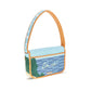 Staud Multicolor Rayon Shoulder Bag