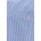 Saint Laurent Blue Cotton Pattern Shirt