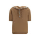Prada Brown Cashmere Sweatshirt