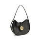 Versace Black Calf Leather Bos Taurus Shoulder Bag