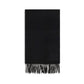 Max Mara Black Cashmere Scarf