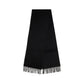 Max Mara Black Cashmere Scarf