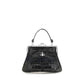 Vivienne Westwood Black Calf Leather Bos Taurus Shoulder Bag