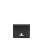 Vivienne Westwood Black Calf Leather Bos Taurus Wallet