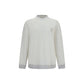 Brunello Cucinelli White Cotton Sweatshirt