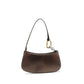 Staud Brown Calf Leather Bos Taurus Shoulder Bag