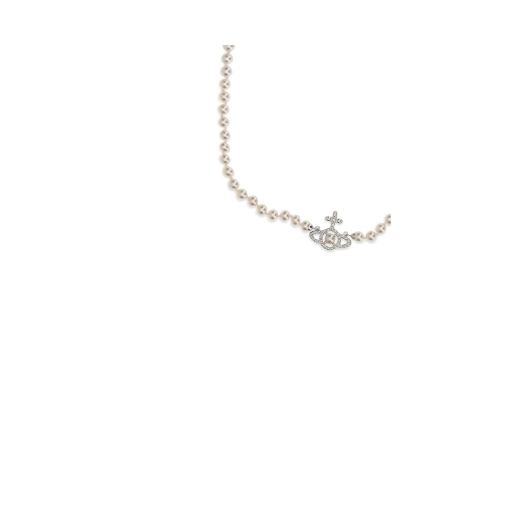 Vivienne Westwood Silver Brass Necklace
