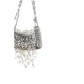 Rabanne Silver Stainless Steel Shoulder Bag