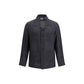 Brunello Cucinelli Gray Linen Dress Shirt