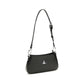 Vivienne Westwood Black Calf Leather Bos Taurus Shoulder Bag