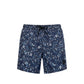 Trussardi Beachwear Blue Polyester Men Swim Short