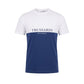 Trussardi Beachwear Blue Cotton Men T-Shirt