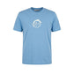 Trussardi Beachwear Light Blue Cotton Men T-Shirt