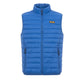Blaue ärmellose Jacke aus Polyester für Herren