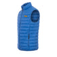 Blaue ärmellose Jacke aus Polyester für Herren