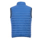 Blaue ärmellose Jacke aus Polyester für Herren