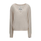 Extreme Cashmere Beige Cashmere Sweater