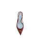 Valentino Garavani Red Calf Leather Bos Taurus High Heel Pumps