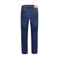 PT Torino Blue Cotton Straight-Leg Jeans