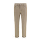 PT Torino Beige Cotton Slim Fit Jeans