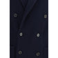 Lardini Blue Wool Oves Aries Blazer