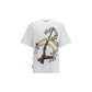 PDF Channel White Cotton T-Shirt