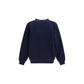 Laneus Blue Wool Oves Aries Cardigan