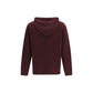 Laneus Bordeaux Cashmere Hoodie