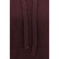 Laneus Bordeaux Cashmere Hoodie