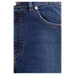 Dolce & Gabbana Blue Cotton Straight-Leg Jeans