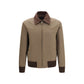Prada Brown Cotton Full-Length Jacket
