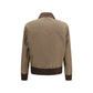Prada Brown Cotton Full-Length Jacket