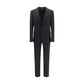 Dolce & Gabbana Black Wool Oves Aries Two-Piece Suit