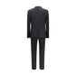 Dolce & Gabbana Black Wool Oves Aries Two-Piece Suit
