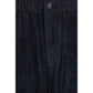 Giorgio Armani Black Viscose Casual Pants