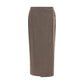 Giorgio Armani Brown Silk Long Skirt