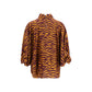 Kristina Ti Orange Viscose Blouse